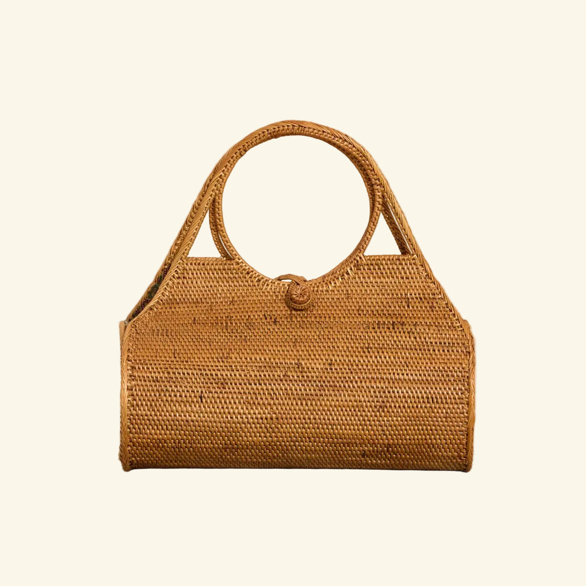 Ata Vine Handwoven Roll Summer Resort Handbag