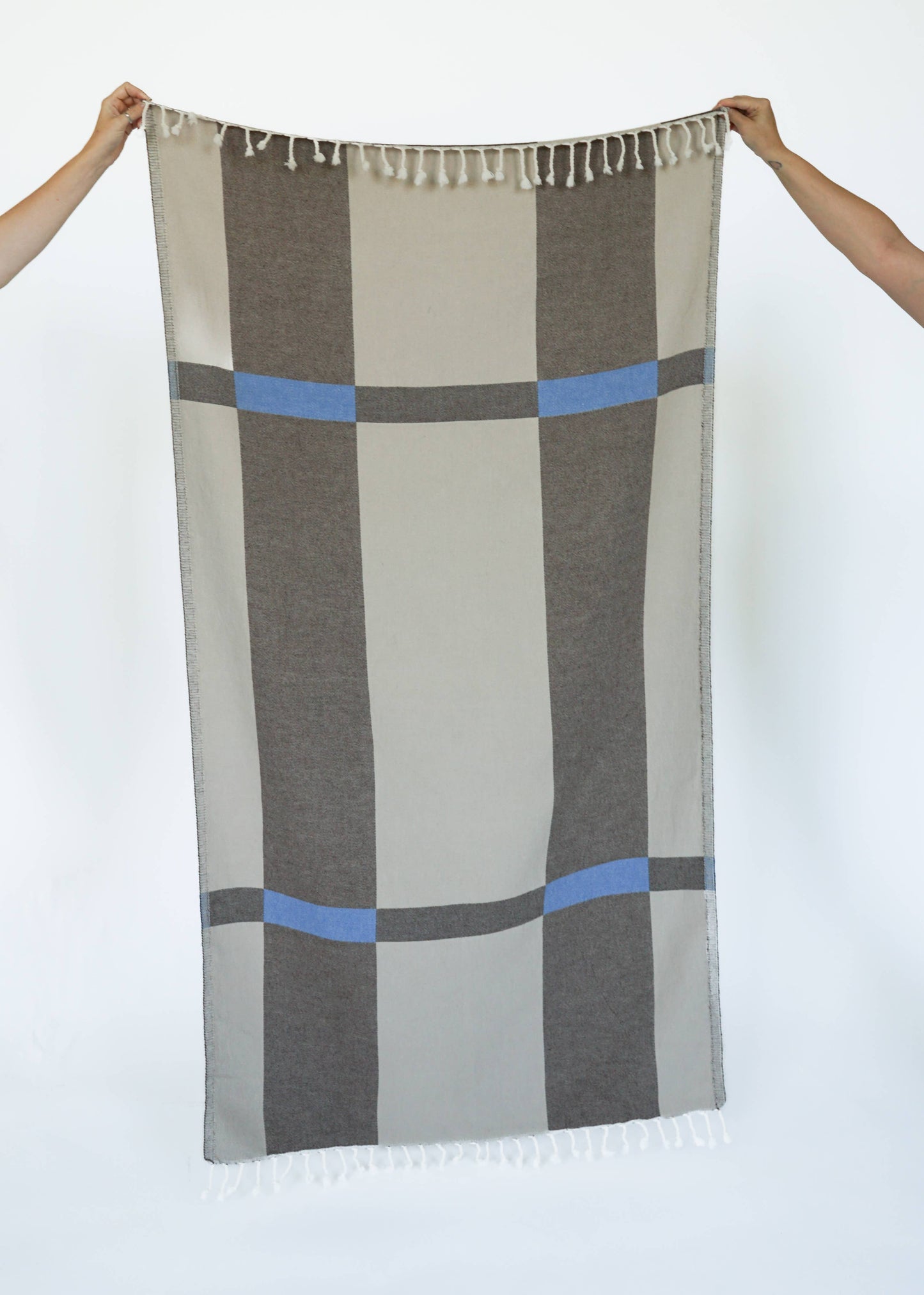 FENCE TURKISH HAND TOWEL | ASH