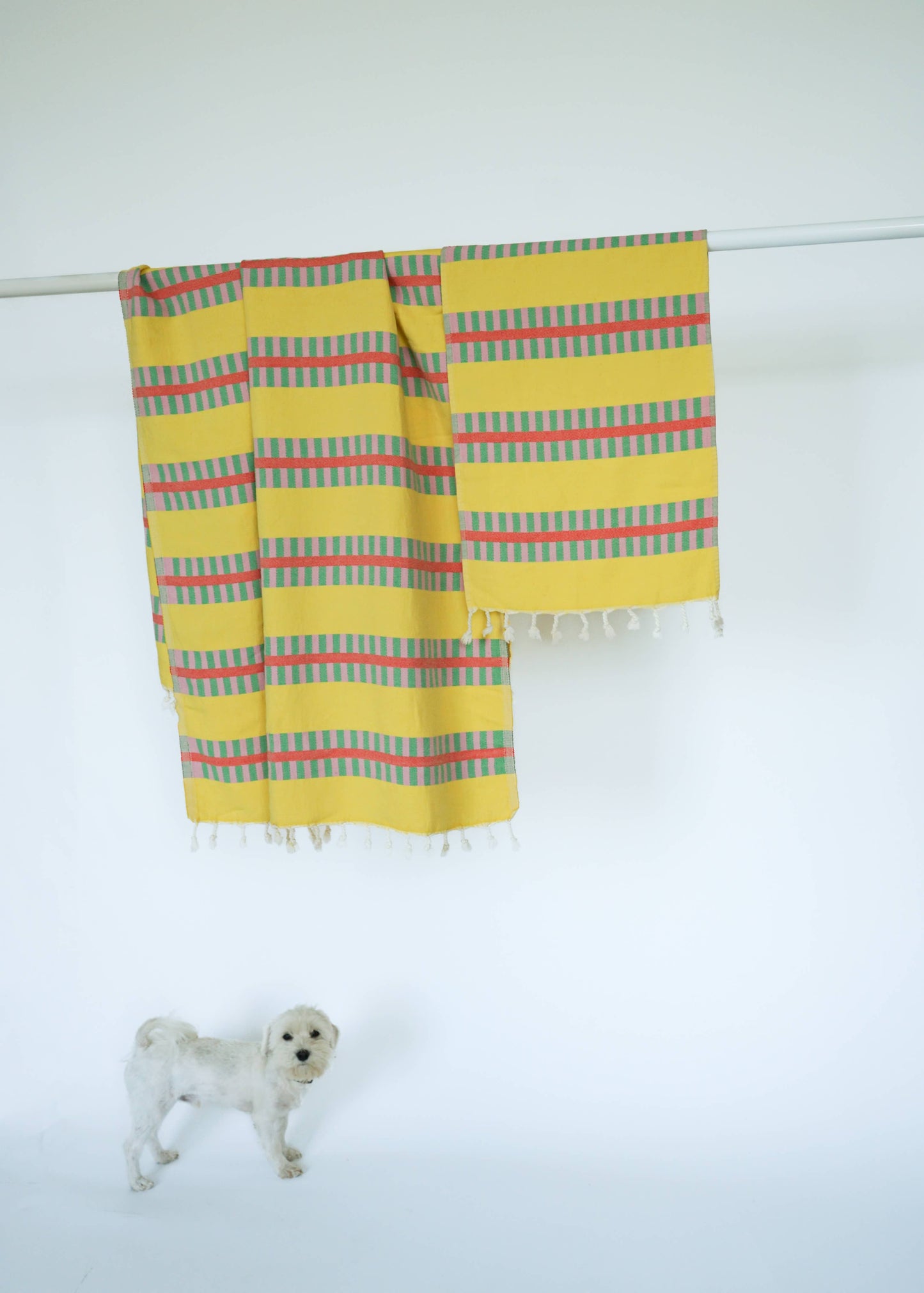 LATTICE TURKISH TOWEL | LEMON SPRITZ