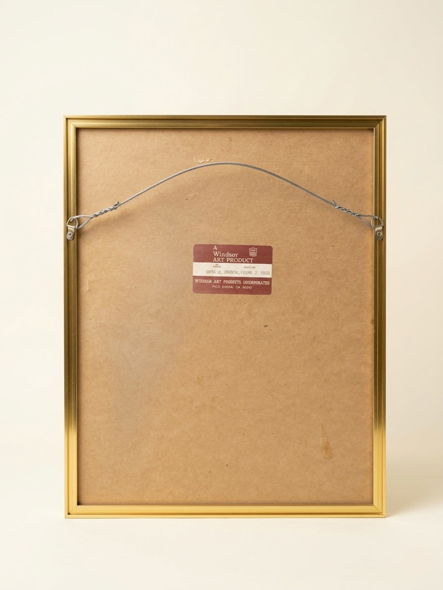 Framed Portrait of Minamoto no Yoritomo by Windsor Art Products
