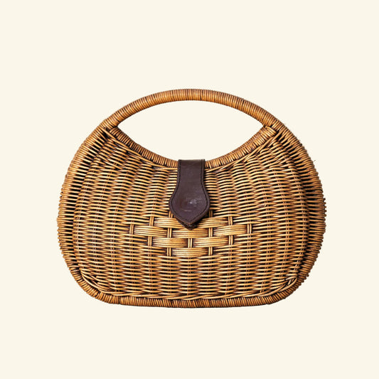 Rattan Eclipse Summer Resort Handbag
