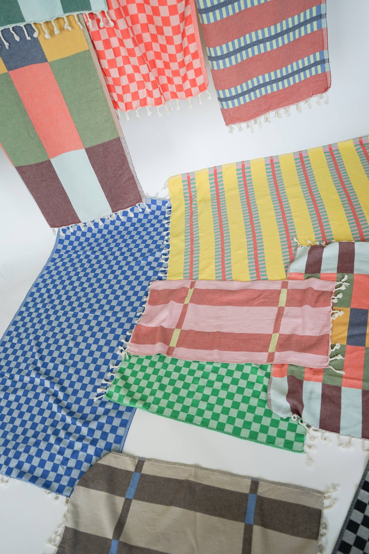 LATTICE TURKISH TOWEL | LEMON SPRITZ