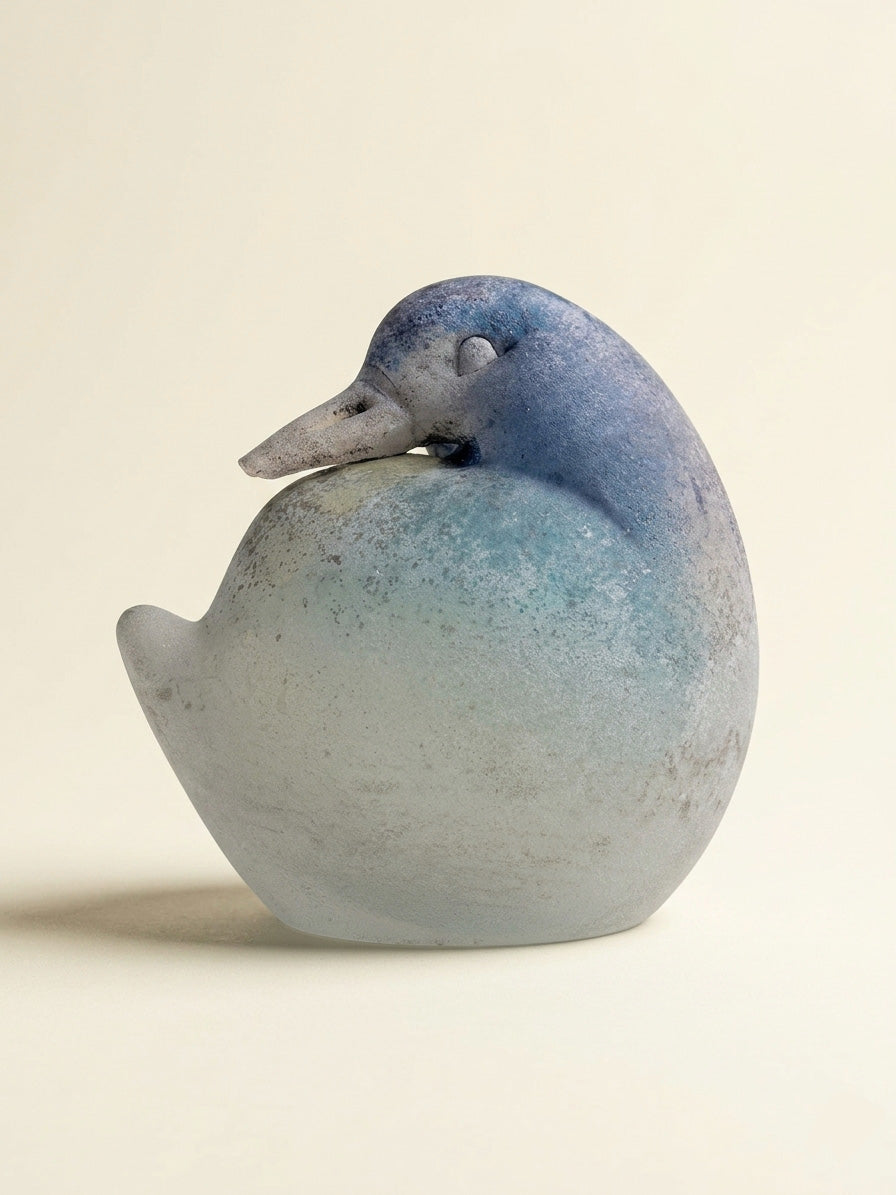 Murano Scavo Bird Art Glass by Cenedese