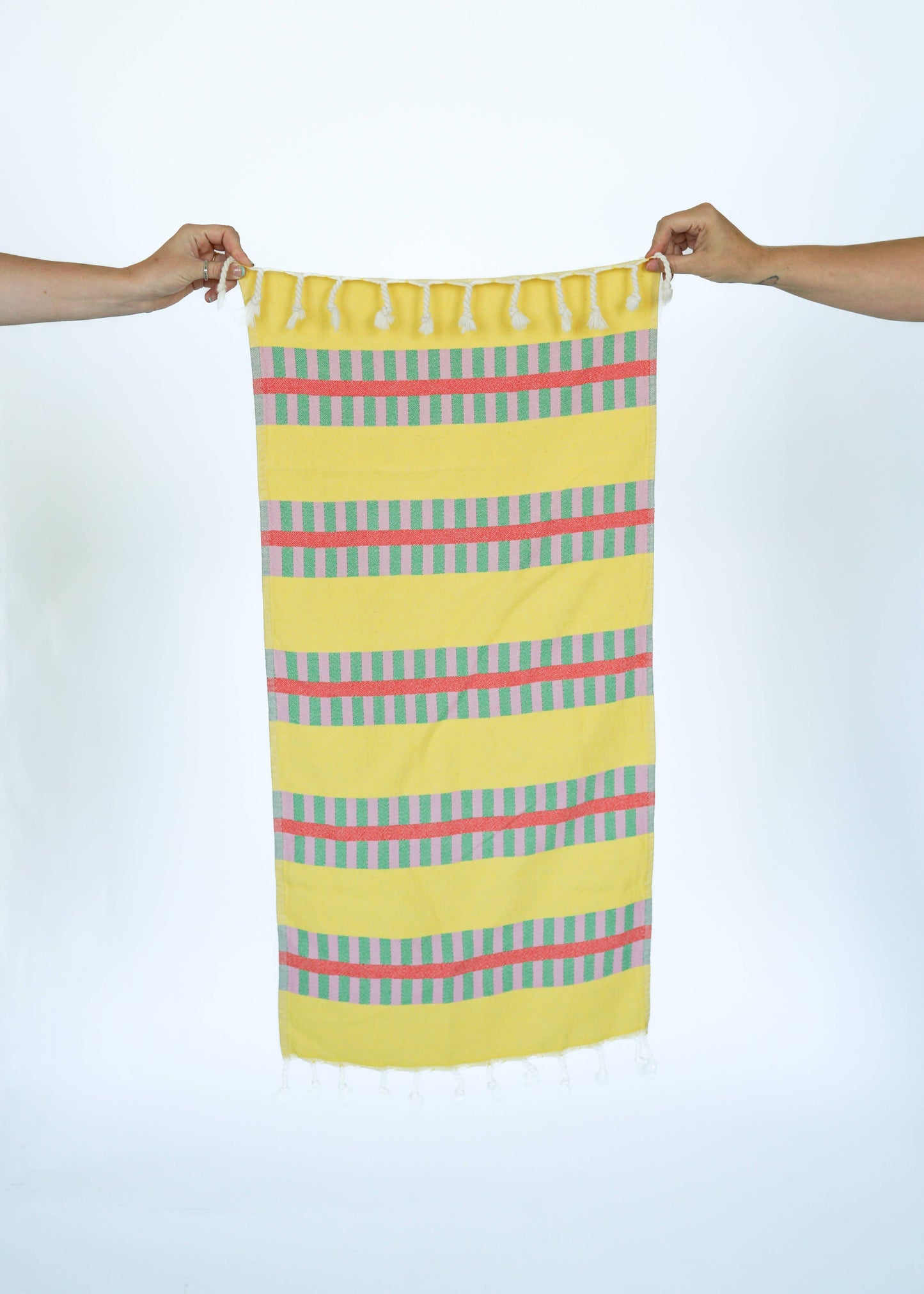 LATTICE TURKISH TOWEL | LEMON SPRITZ